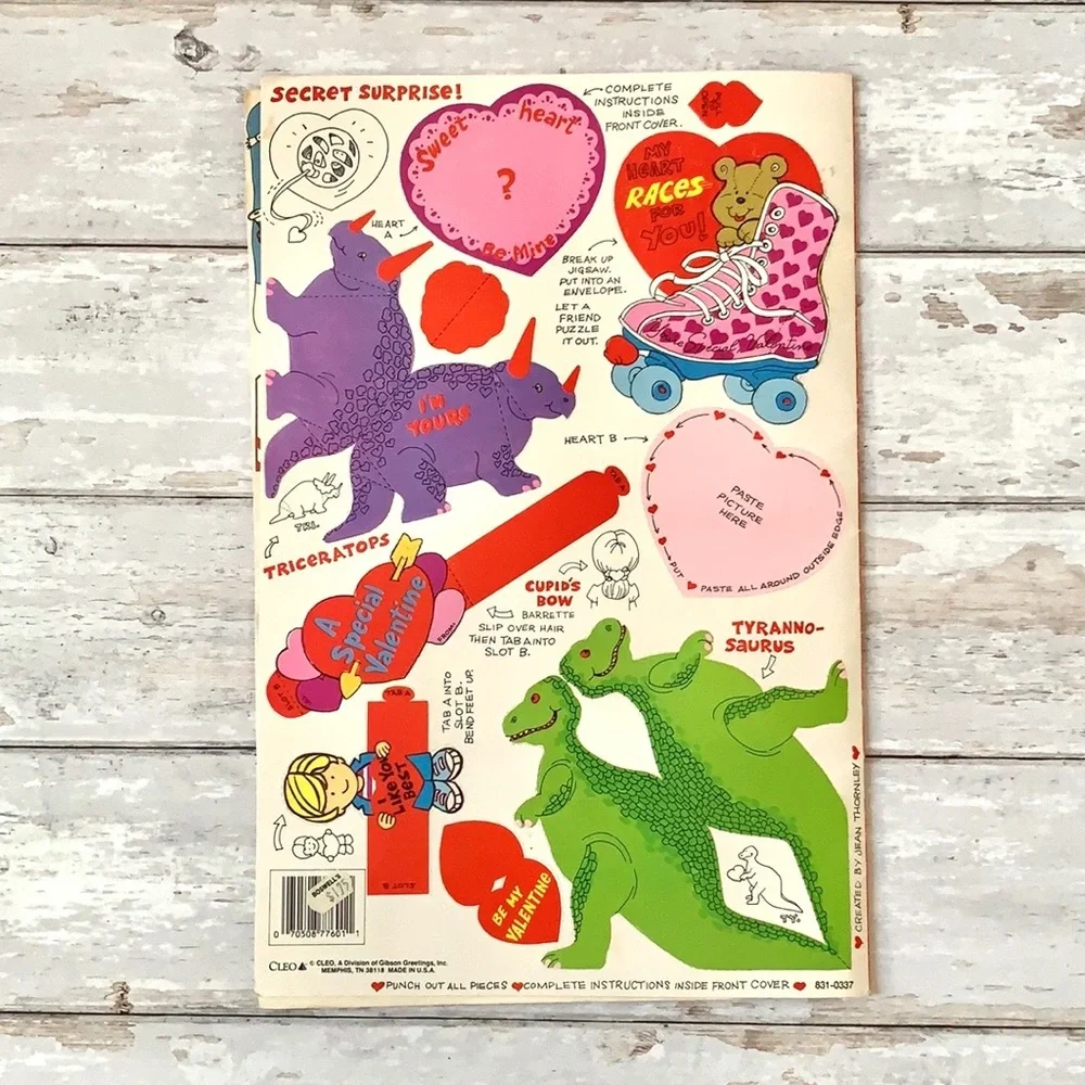 Valentine’s Day Jumbo Giant Activity Book 115 Pieces Games Puzzles Activity Book
